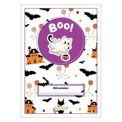 Bloc notes A6 cu tematică de Halloween