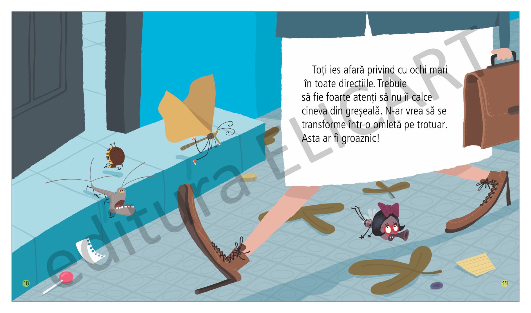 Buburuza Lucy merge la oraș