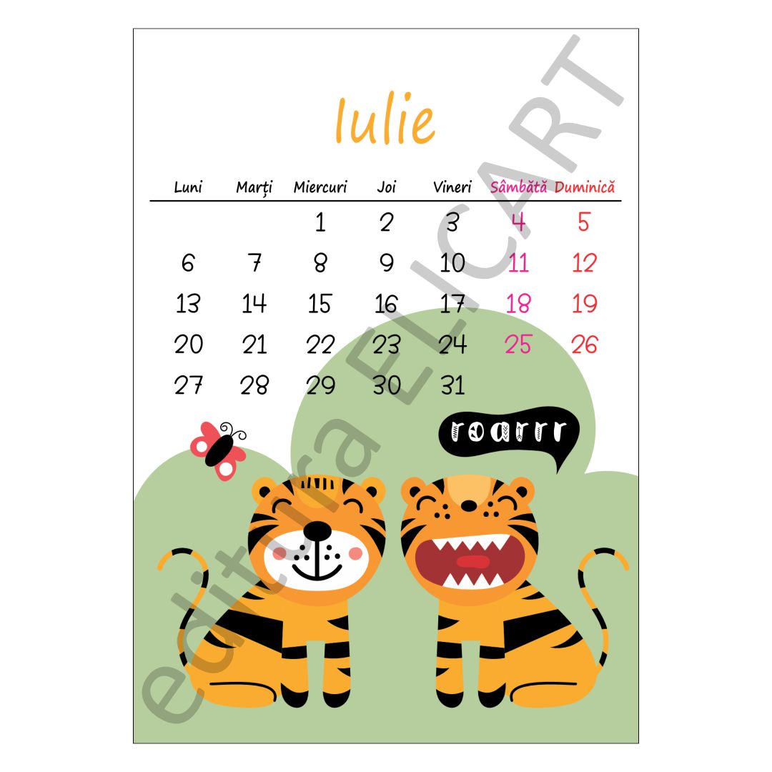 Calendar animale 2026