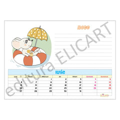 Calendar familia șoriceilor 2026