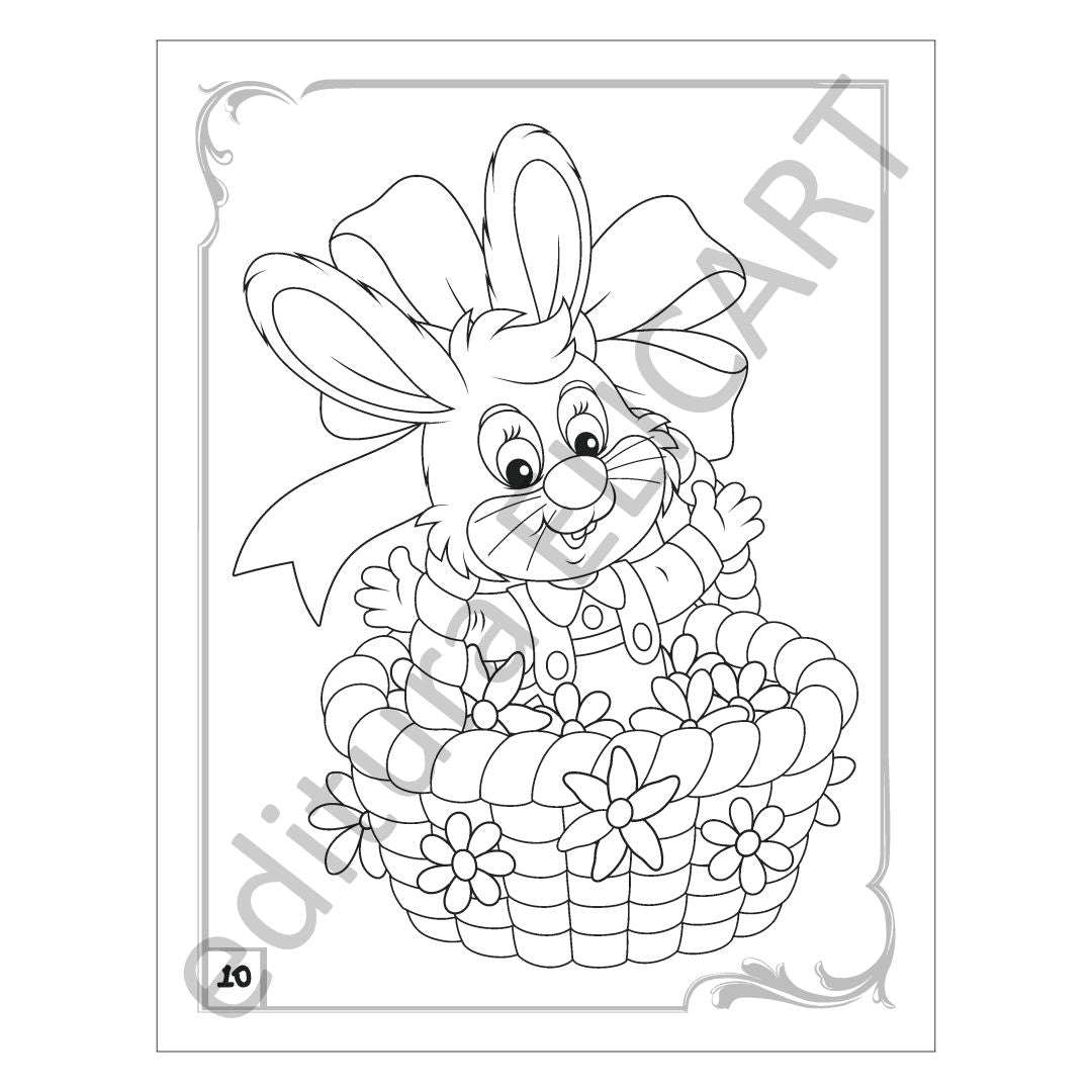 Colorăm cu Iepurașul de Paște