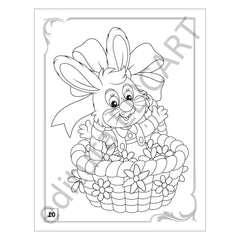 Colorăm cu Iepurașul de Paște