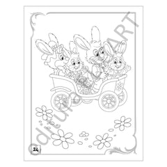 Colorăm cu Iepurașul de Paște