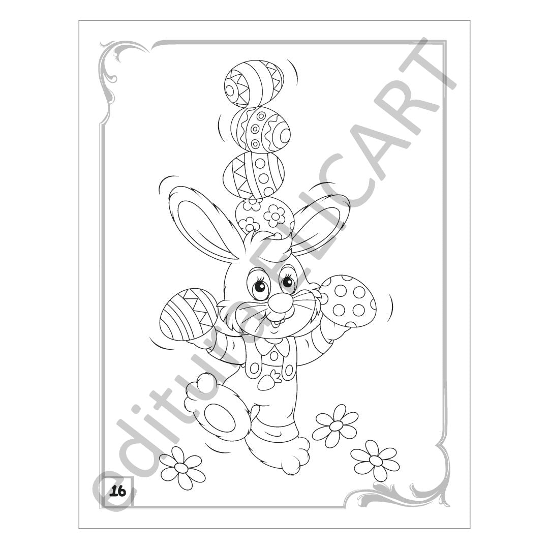 Colorăm cu Iepurașul de Paște