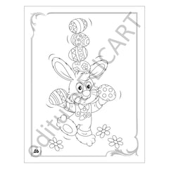 Colorăm cu Iepurașul de Paște