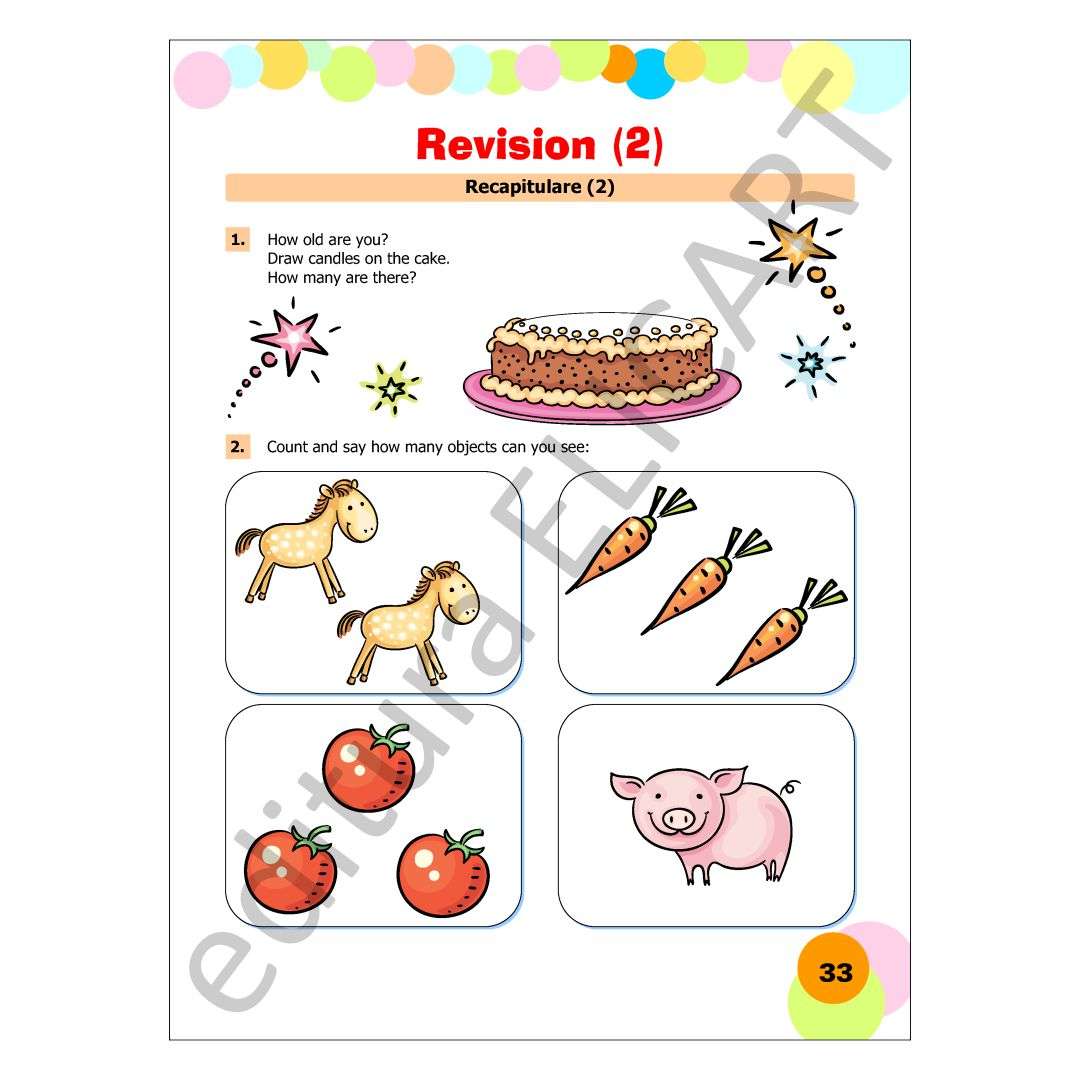 Engleză pentru grădiniță - grupa mică