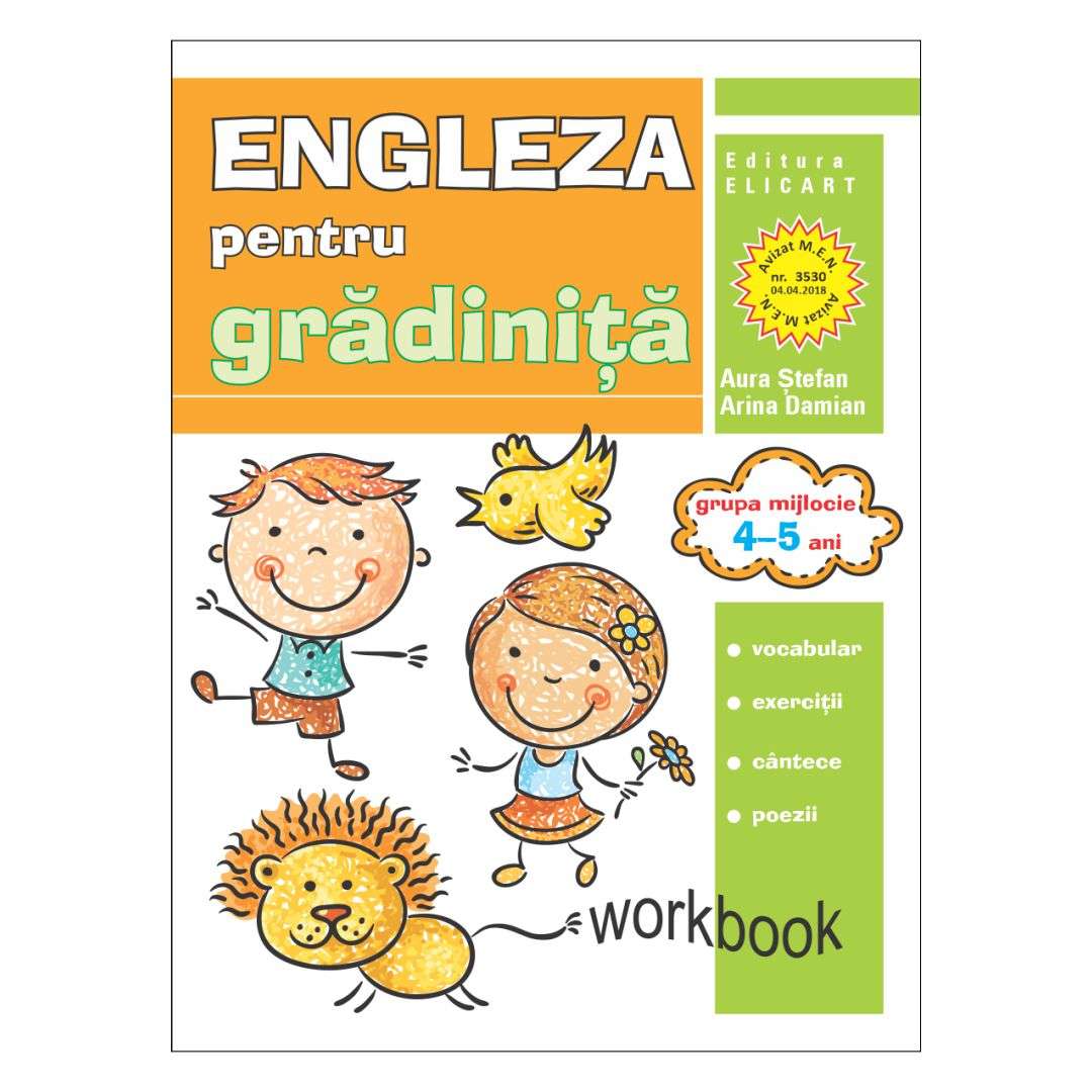 Engleză pentru grădiniță - grupa mijlocie