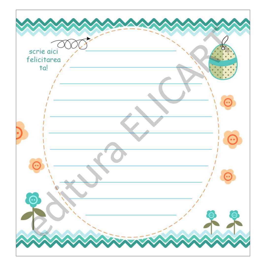 Felicitare pentru Paște