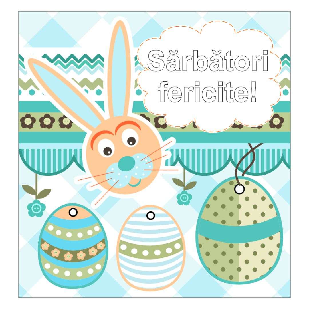 Felicitare pentru Paște