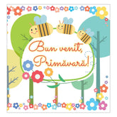 Felicitare pentru primăvară