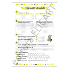 Fișe de recapitulare și evaluare finală clasa 3