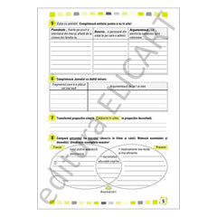 Fișe de recapitulare și evaluare finală clasa 4