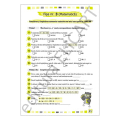 Fișe de recapitulare și evaluare finală clasa 4