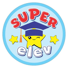 Insignă rotundă - Super Elev