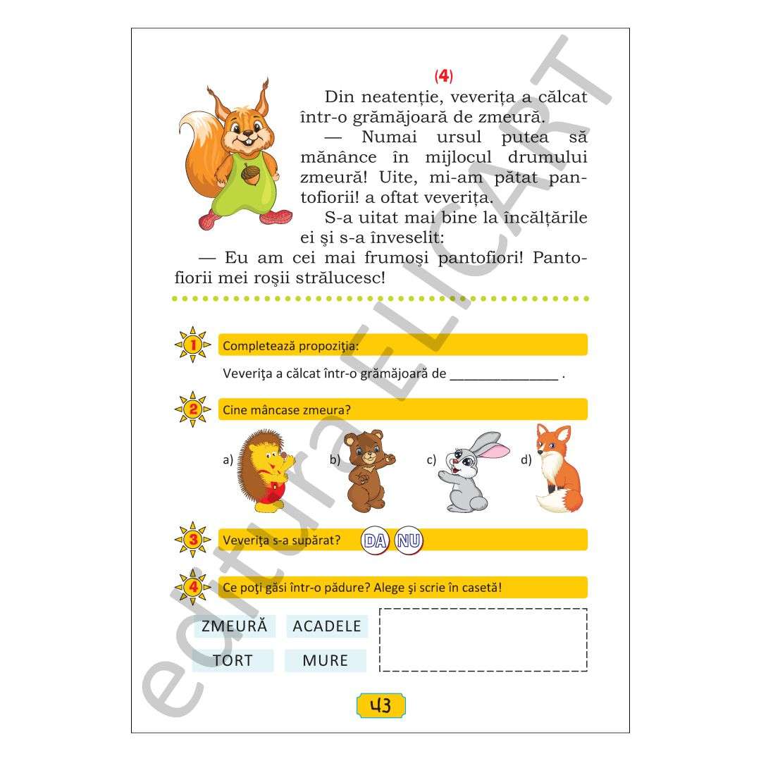 Lecturi de vacanță pentru clasa pregătitoare