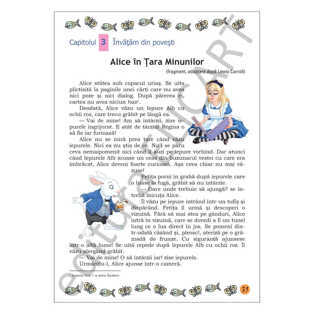 Lecturi de vacanță clasa 1