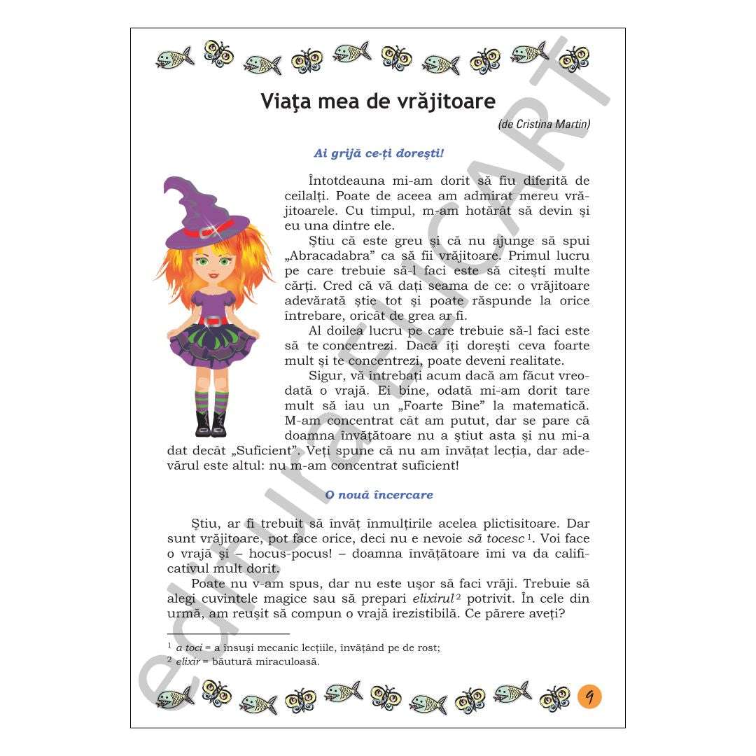 Lecturi de vacanță clasa 2