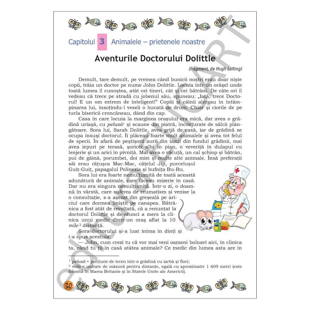 Lecturi de vacanță clasa 3