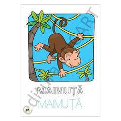 Limba engleză - animale din savană