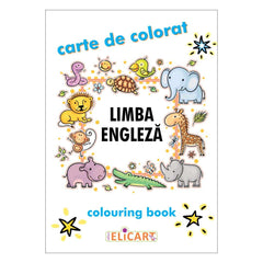Carte de colorat în limba engleză