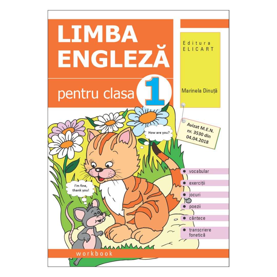 Limba engleză pentru clasa 1