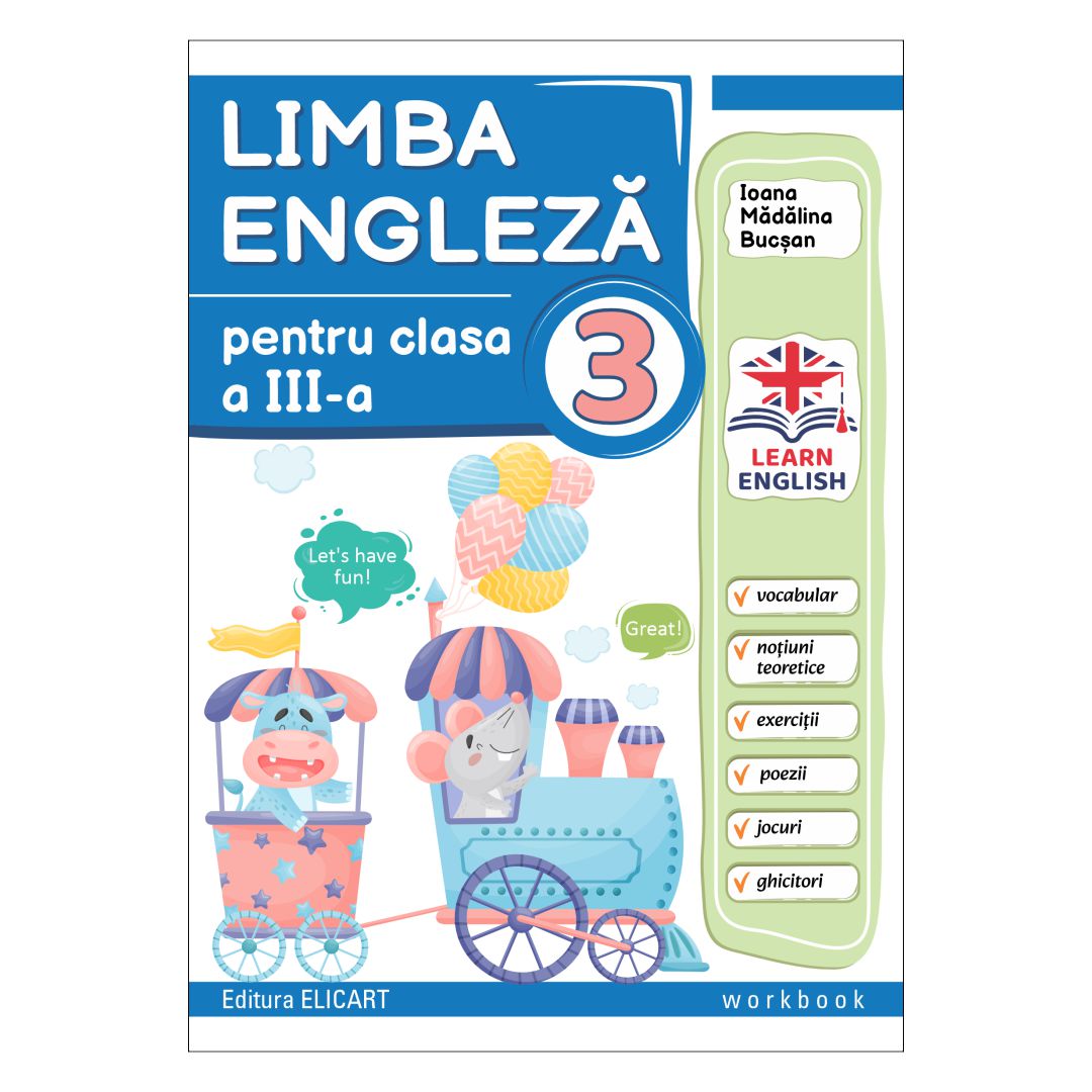 Limba engleză pentru clasa a III-a