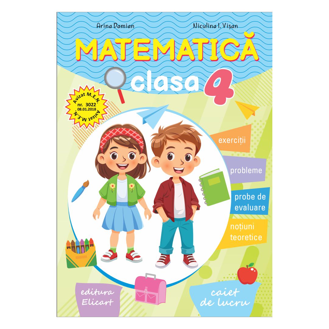 Matematică pentru clasa a IV-a