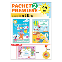 Pachet premiere cu 2 auxiliare pentru clasa a III-a