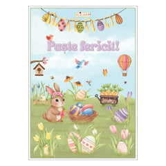 Poster Paște față-verso cu activități