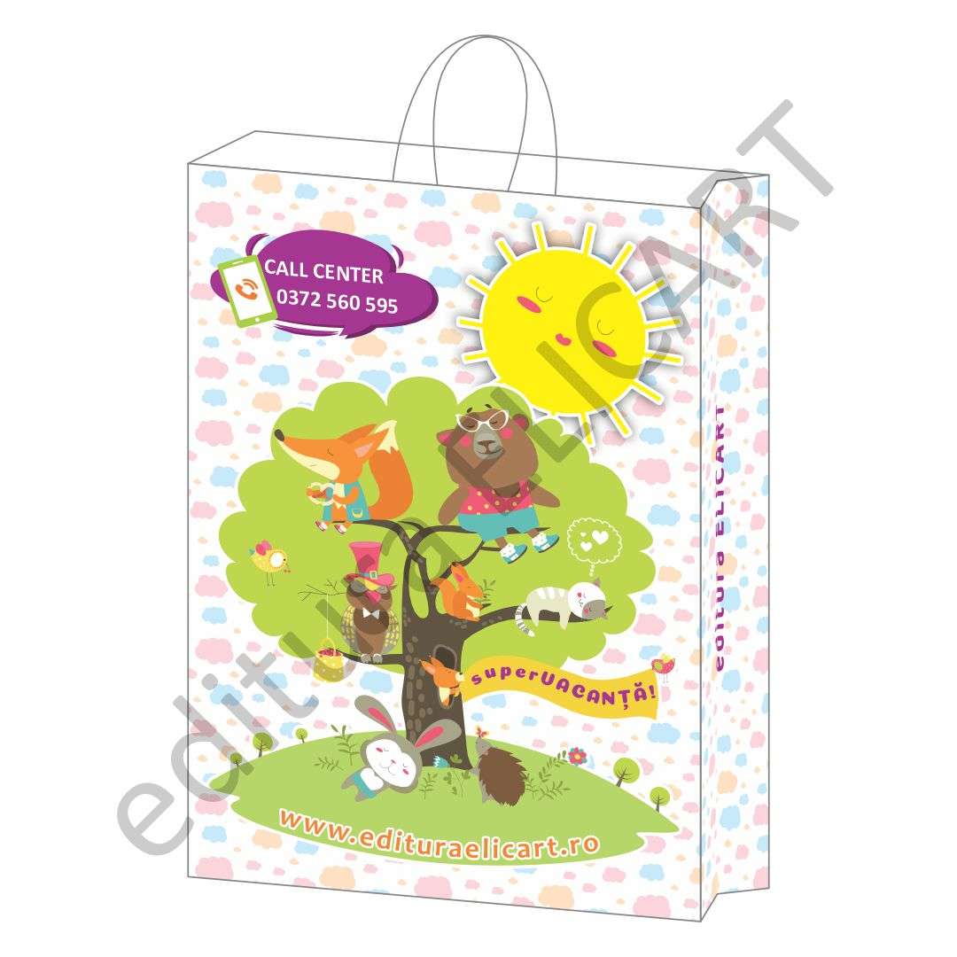 Pungă de cadou SUPERelev de la Editura Elicart