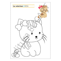 Set planșe colorat pentru clasa 1