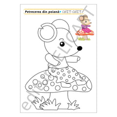 Set planșe colorat pentru clasa 1