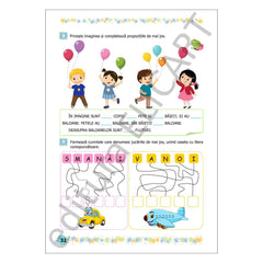 Supercaietul meu de vacanță clasa pregătitoare