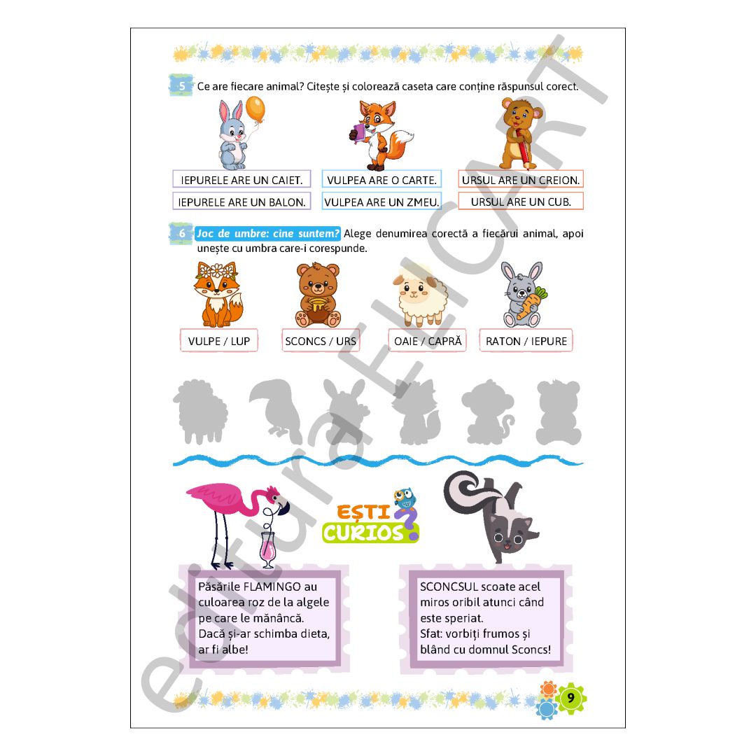 Supercaietul meu de vacanță pentru clasa pregătitoare