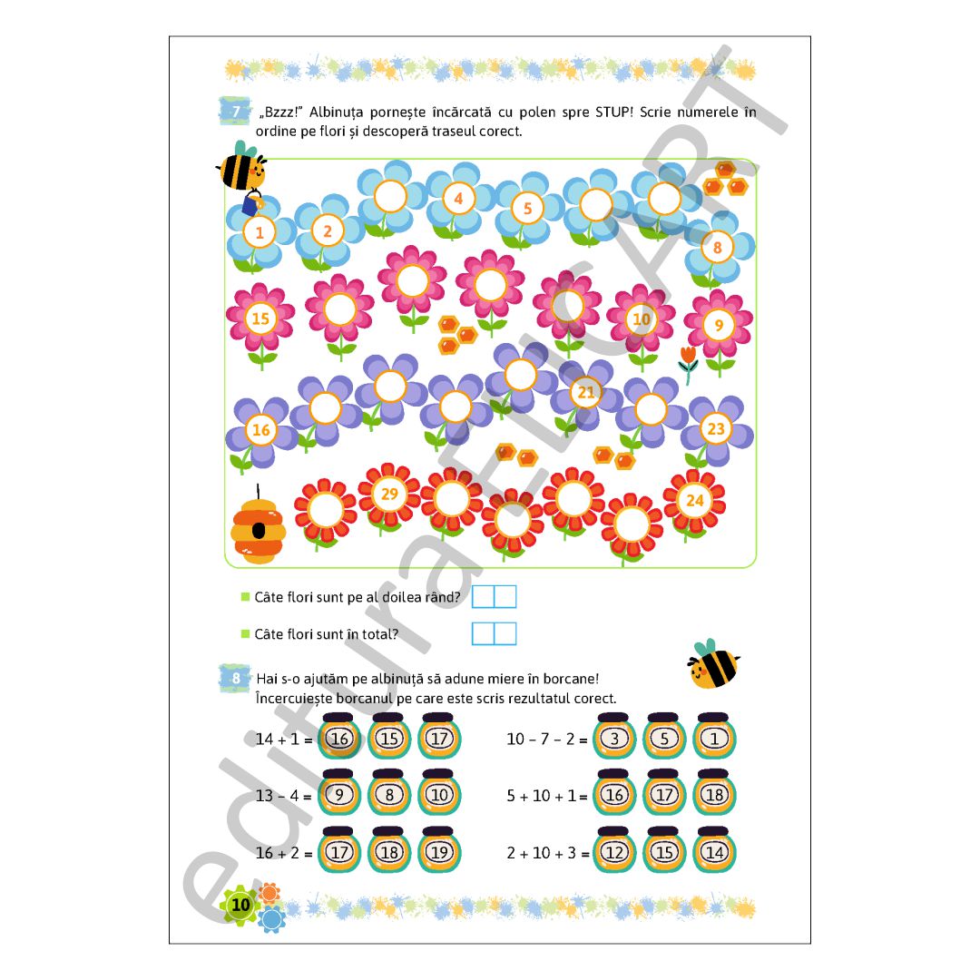 Supercaietul meu de vacanță pentru clasa pregătitoare