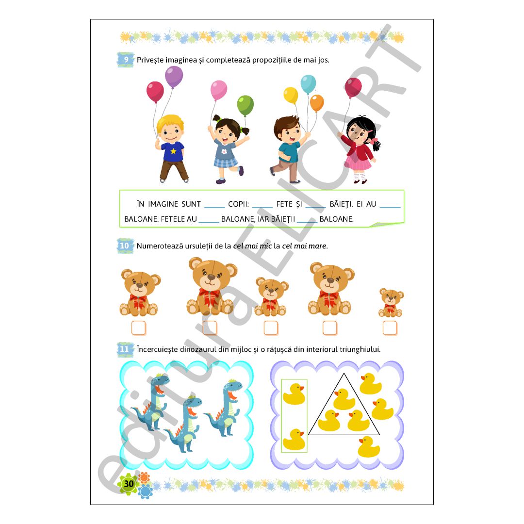 Supercaietul meu de vacanță pentru clasa pregătitoare