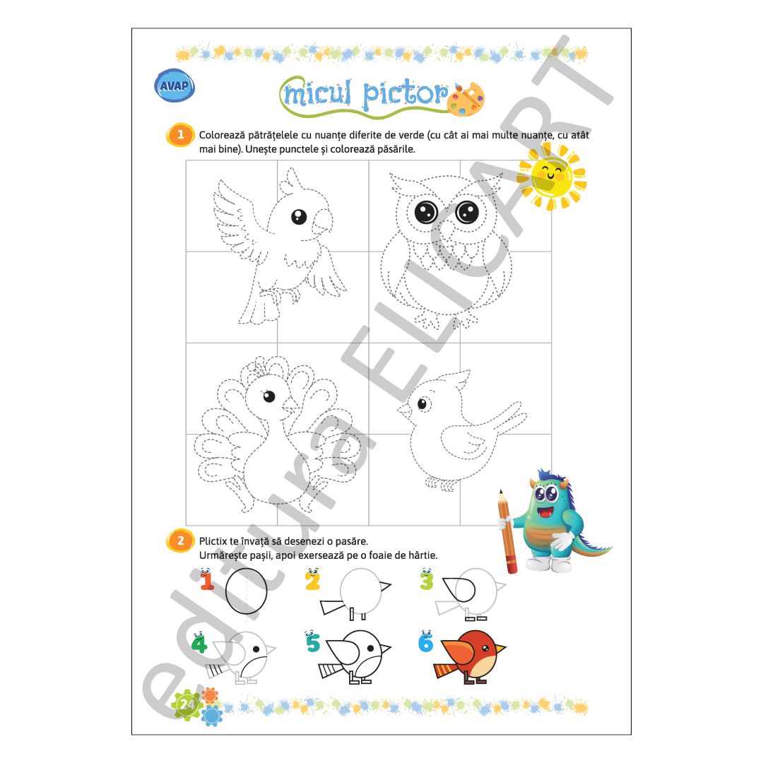 Supercaietul meu de vacanță pentru clasa a II-a