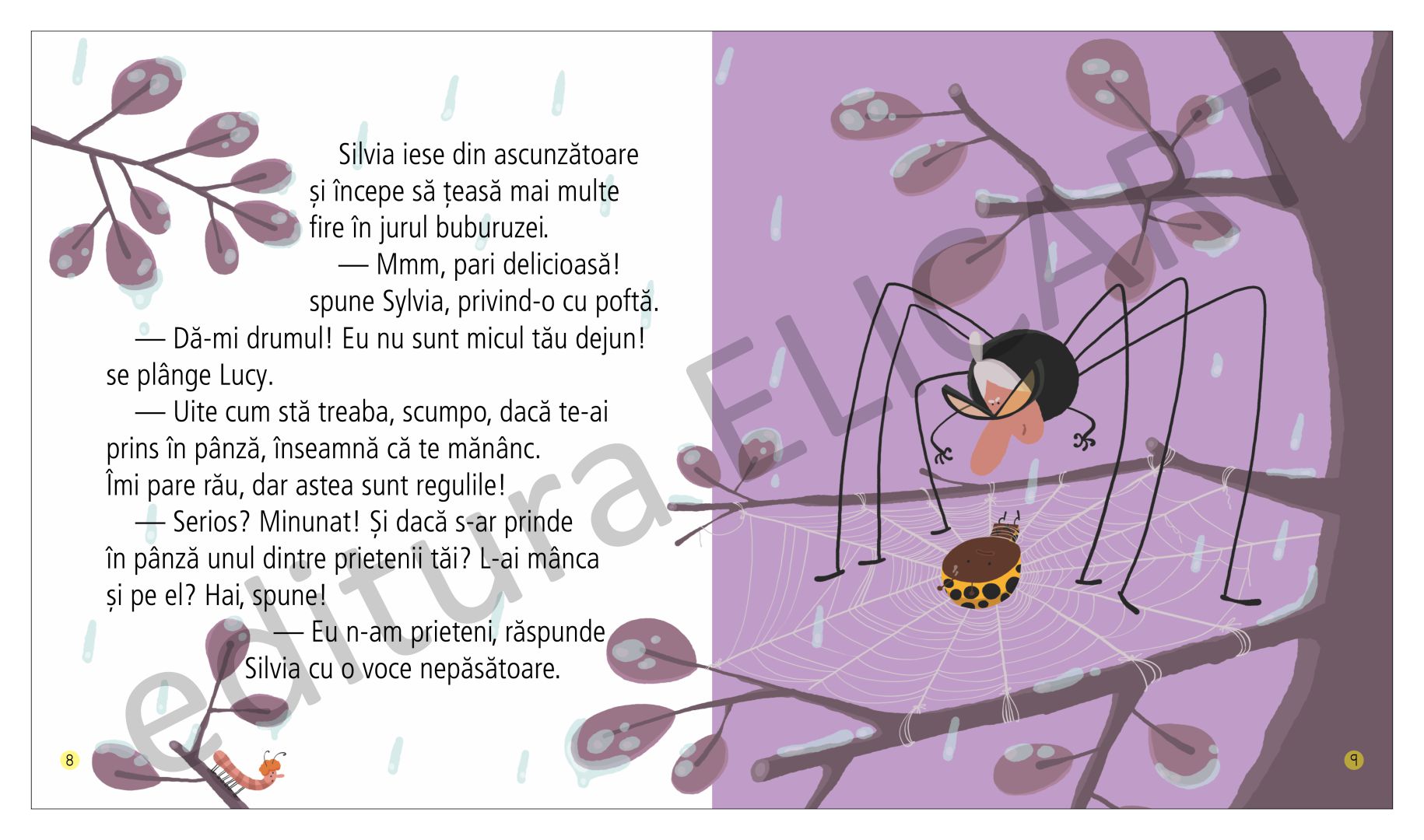 Un paianjen foarte priceput