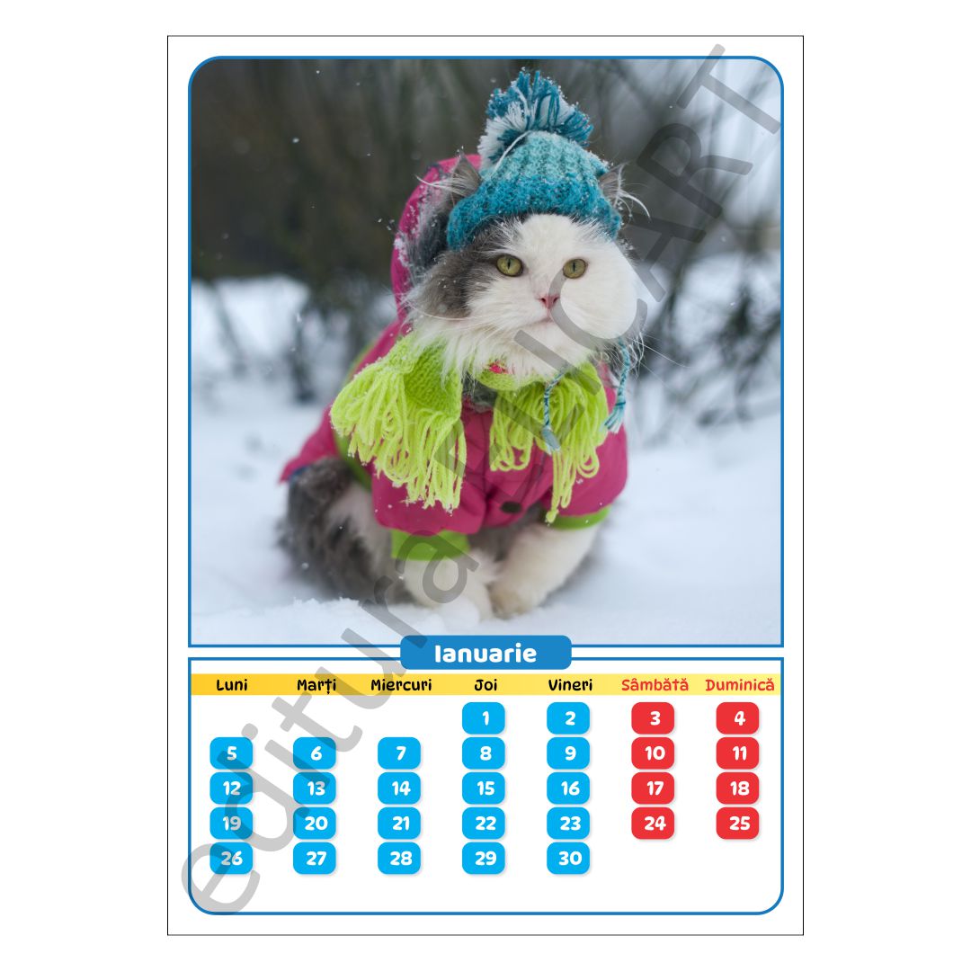 Calendar pisici
