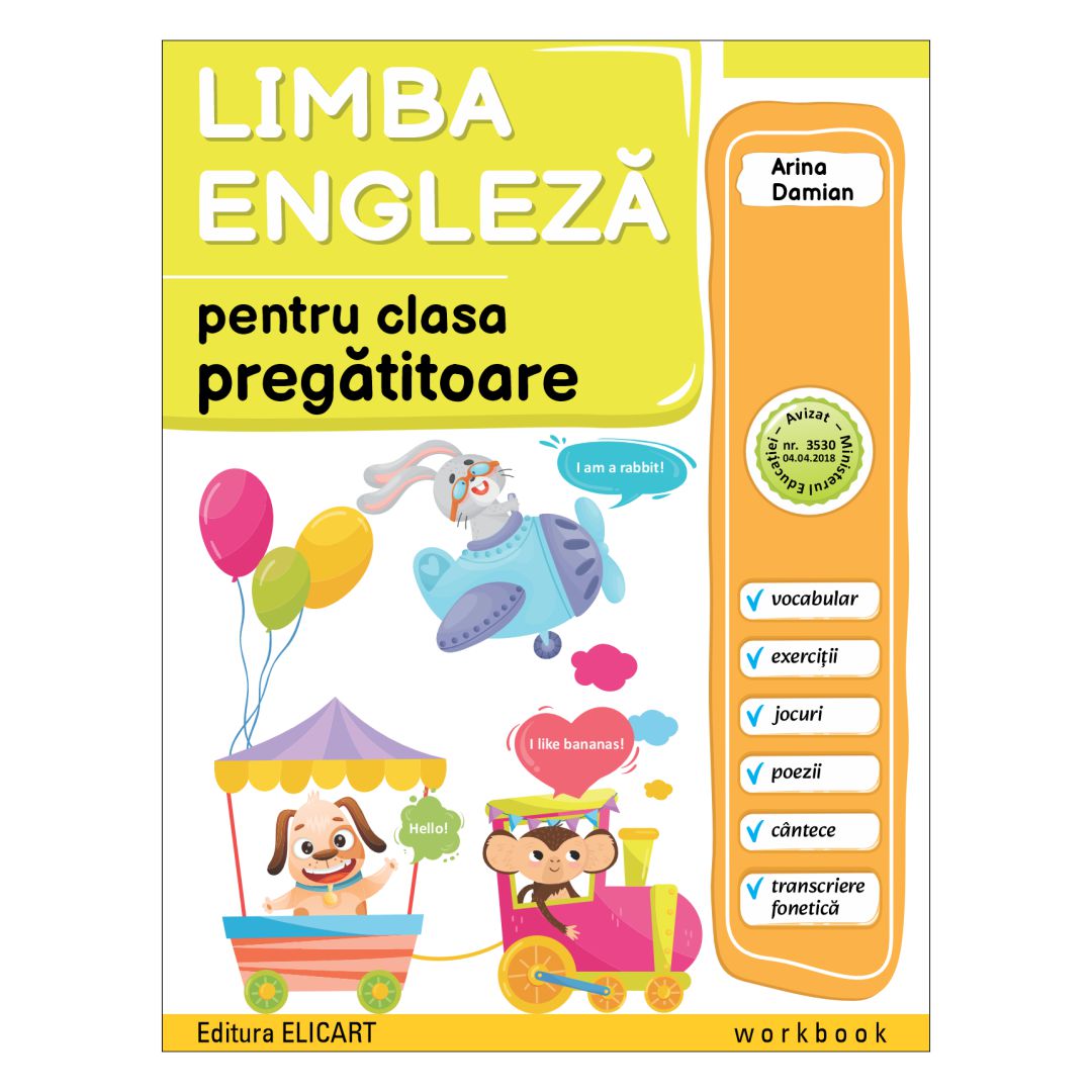 limba engleză pentru clasa pregătitoare