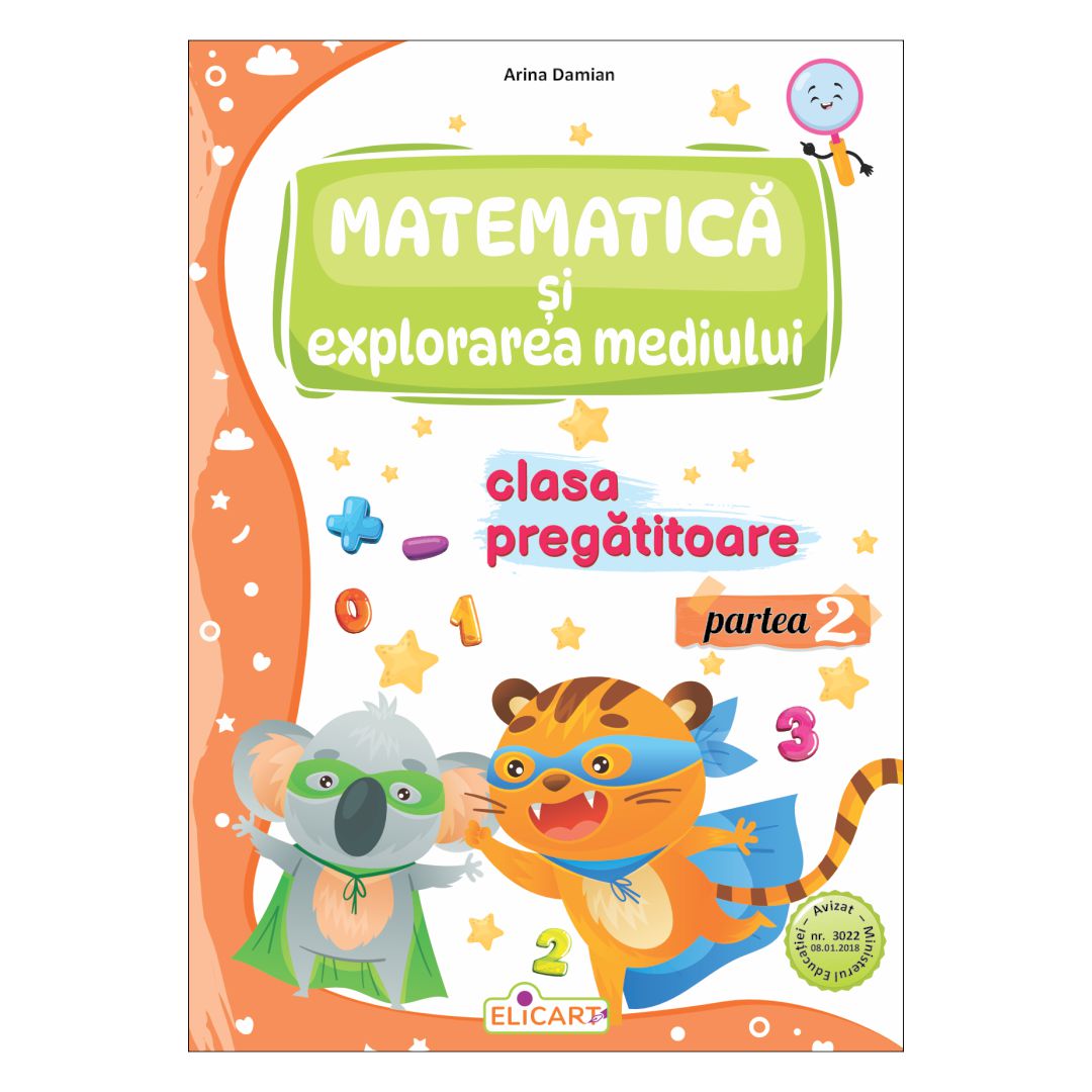 Matematică și explorarea mediului clasa pregătitoare partea 2