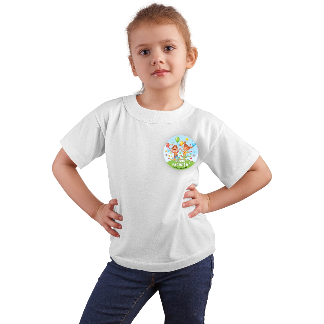 Mockup pentru insignă rotundă