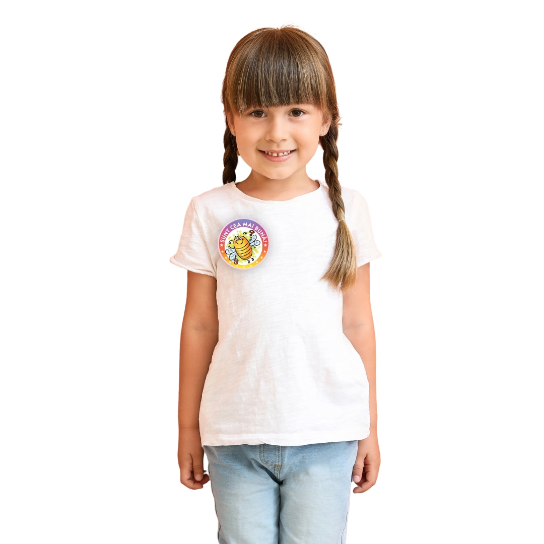 Mockup pentru insignă rotundă