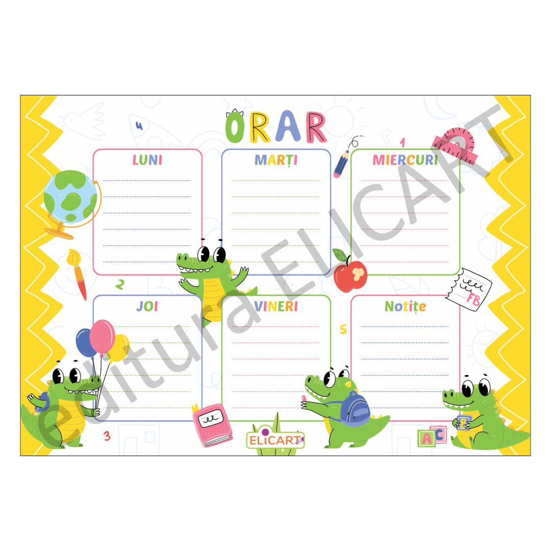 Orar Crocodil