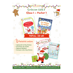 PROMO Crăciun - Pachet 1 - Clasa I