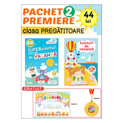Pachet premiere cu 2 auxiliare pentru clasa pregătitoare
