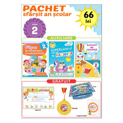 Pachet sfârșit de an școlar pentru clasa a II-a