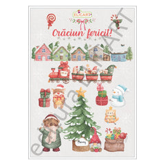 Poster decorativ de Crăciun